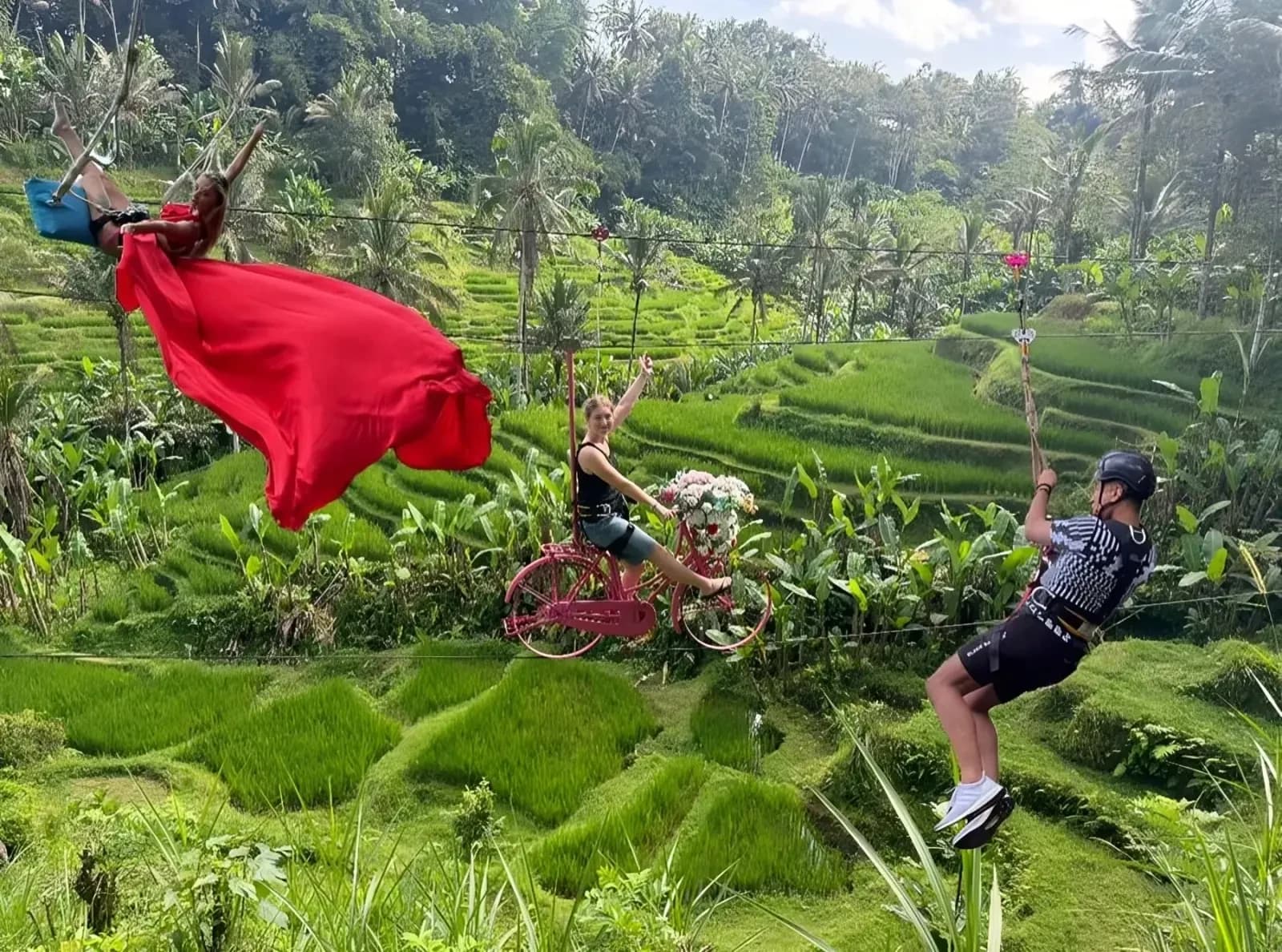 Ubud Zipline, Bali Swing & Sky Bike